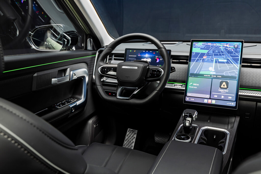 Jaecoo7 - Dizajn interiéru