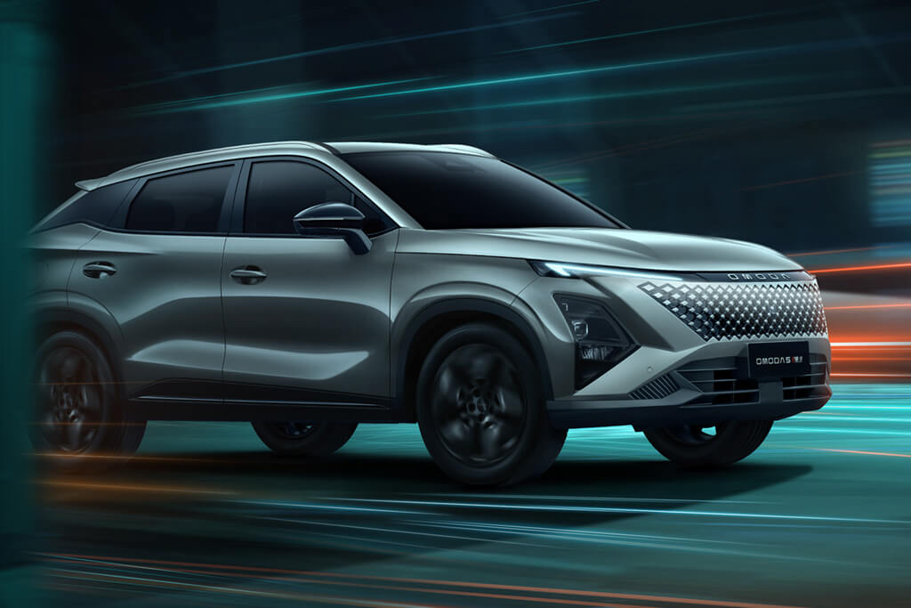 Omoda5 SHS-H - Dizajn exteriéru